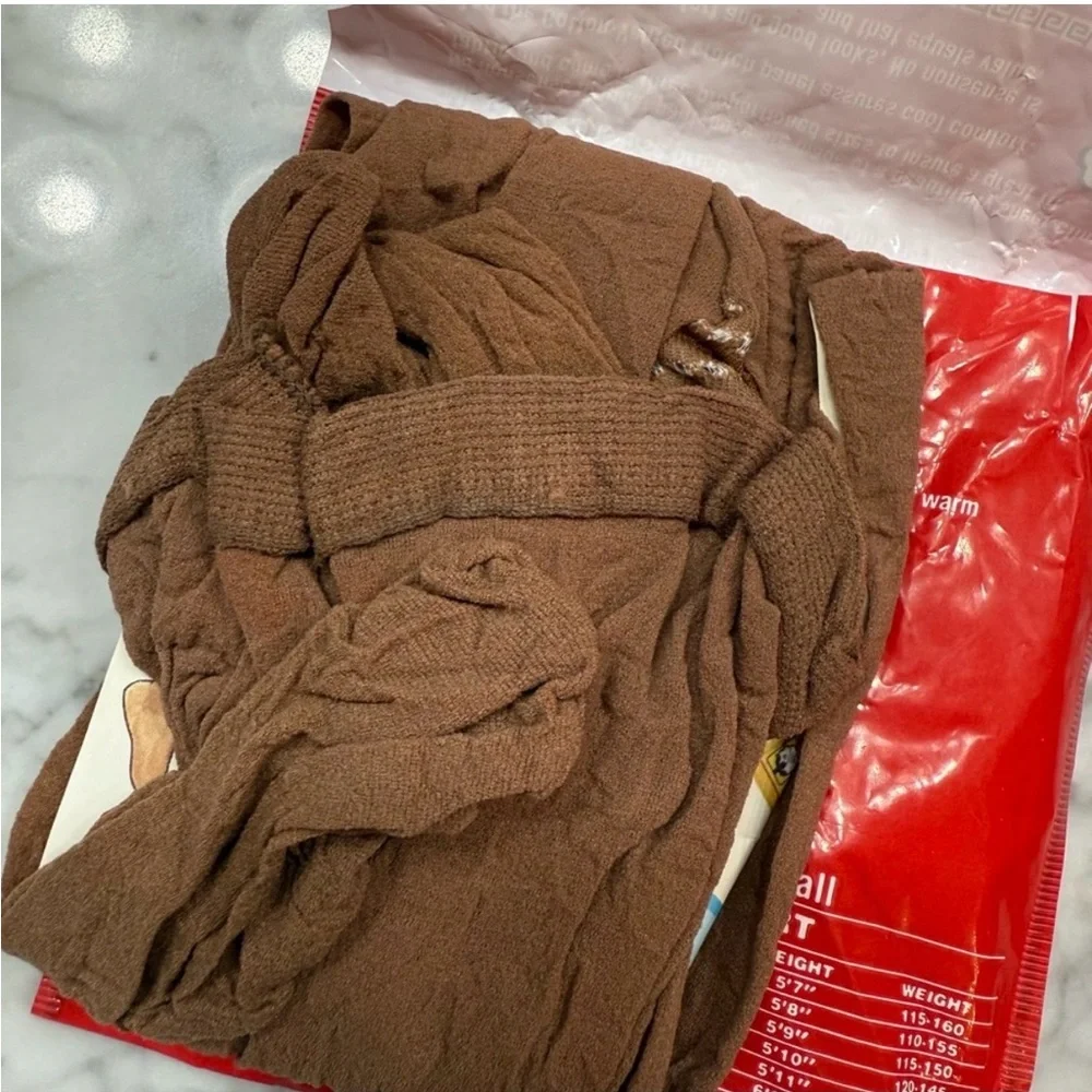 No Nonsense Panty Hose Beige 8 Medium to Tall Reinforced Toe